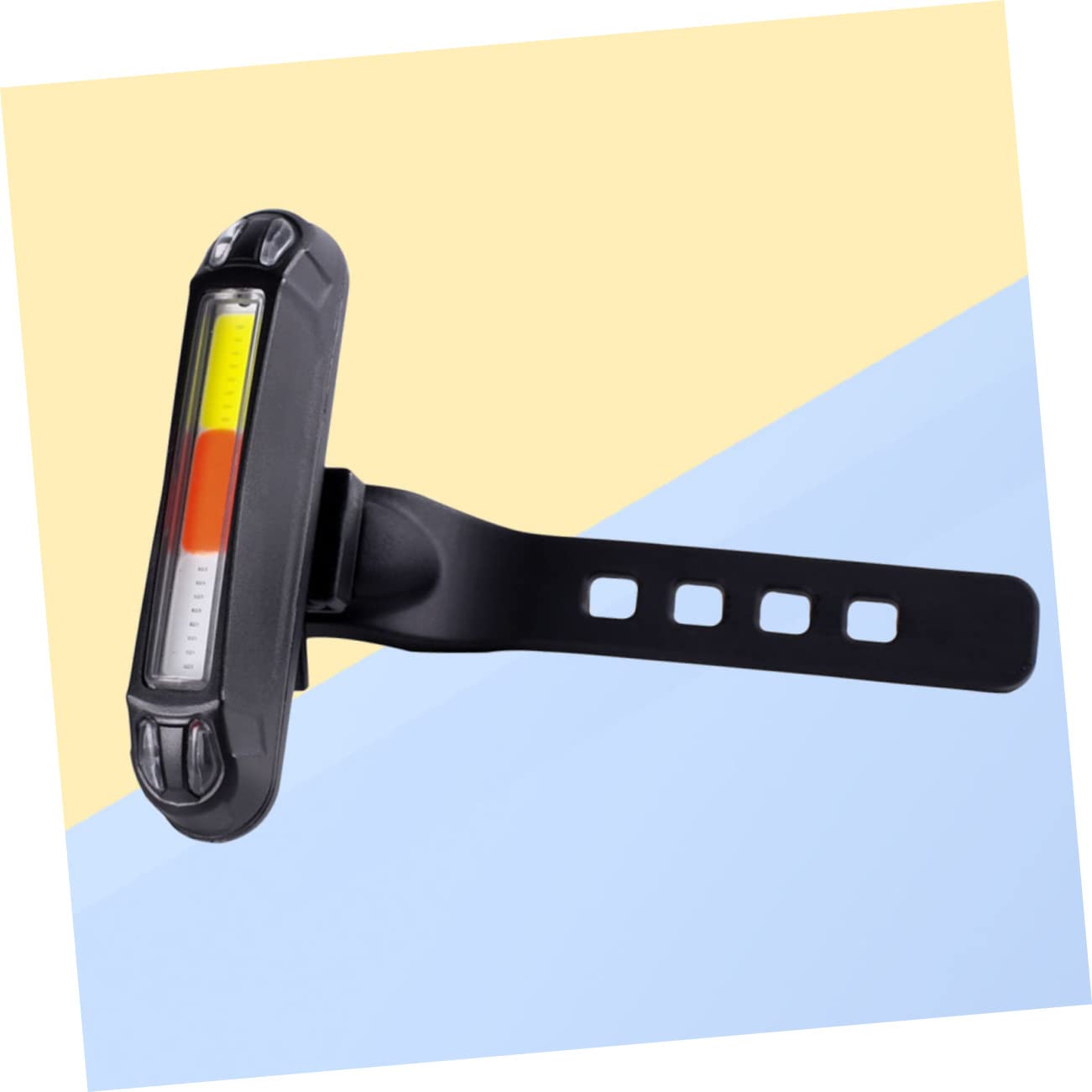 Toddmomy 2 Piezas Luces traseras para Bicicleta luz de la Luz de Alerta luz de Freno