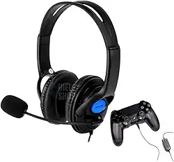 Fone de Ouvido Headset Gamer para PS4 Celular computador P2 Knup 352 com Microfone