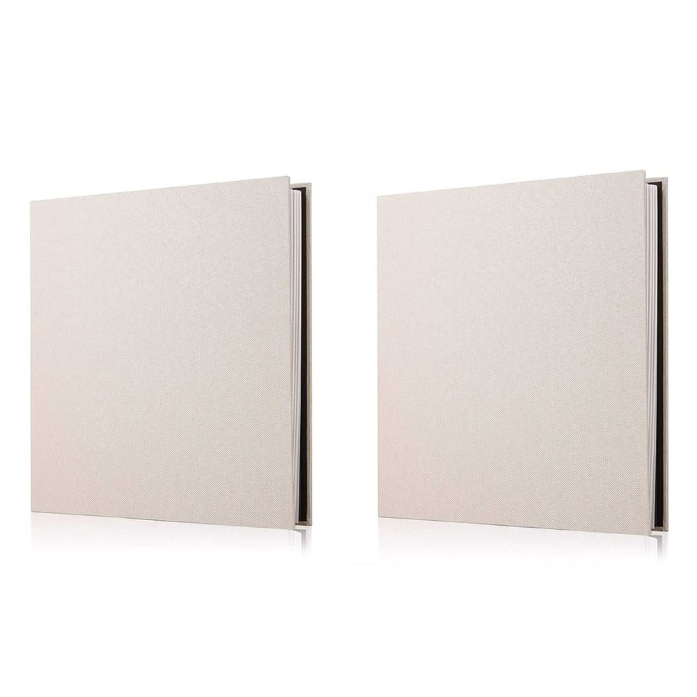 Album Photo Scrapbook Lin avec Film de Protection pour Enregistrer les Images