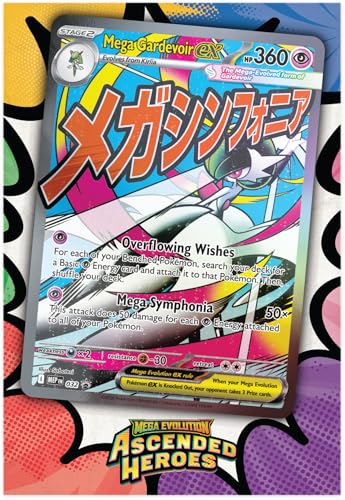 Image of Pokemon TCG: Mega Evolution - Ascended Heroes - Premium Poster Collection - Mega Gardevoir