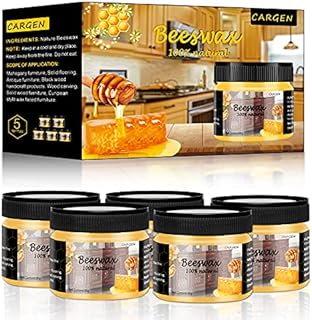 CARGEN Beeswax Furniture Polish, Wood Seasoning Beeswax for Furniture Wood Wax for Dining