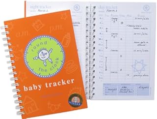 Baby Tracker for Newborns - Round-The-Clock Night and Day Schedule Log Book, 90 Easy to Fill Pages Track Nursing, Feeding, Sleep, Diapers, Todos and More
