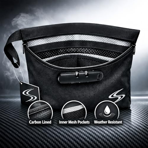 Bolsa Smart Stash Carbon-Lined con Cerradura y Asa miniatura 4