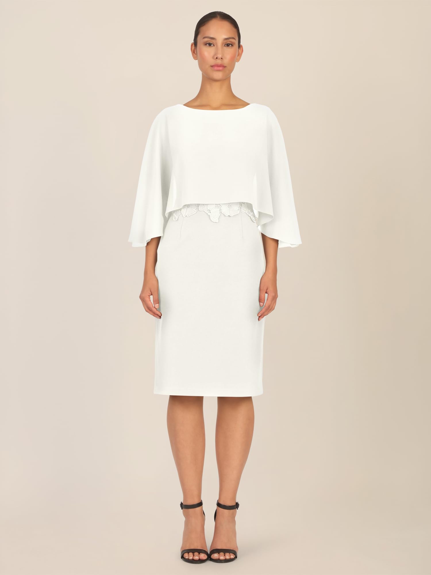 APART Fashion Sukienka koktajlowa Kobiety Kleid Mit Chiffoncape