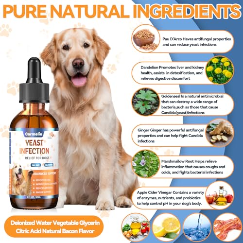 Natural-Yeast-Infection-Relief-for-Dogs-Supports-Dog-Healthy-Itch-Relief-Dog-Ear-Infection-Treatments-Itch-Relief-for-Dogs-Allergy-Relief-Inflammation-Relief-for-Dogs-60ml Natural Yeast Infection Relief for Dogs Supports Dog Healthy Itch Relief Dog Ear Infection Treatments Itch Relief for Dogs Allergy Relief Inflammation Relief for Dogs 60ml