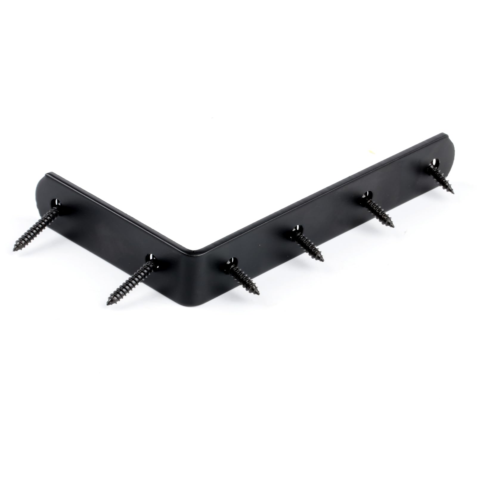 4 Pcs Shelf Brackets, L Shaped Metal Brackets, Right Angle Corner Brace Bracket, Wall Support Brackets - Image 4