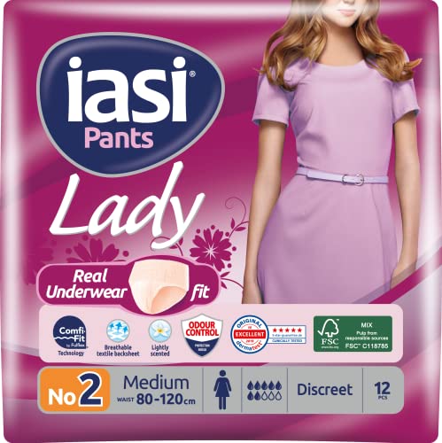 IASI Pants LADY Mutande Assorbenti Donna Taglia M