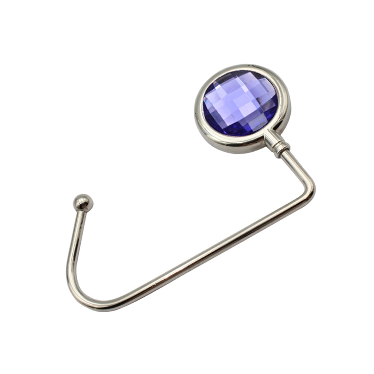 GAROZATION Desk Bag Hanger Set 2pcs Purse Holders for Table Alloy Handbag Hooks Backpack Hooks Elegant Schoolbag Holders