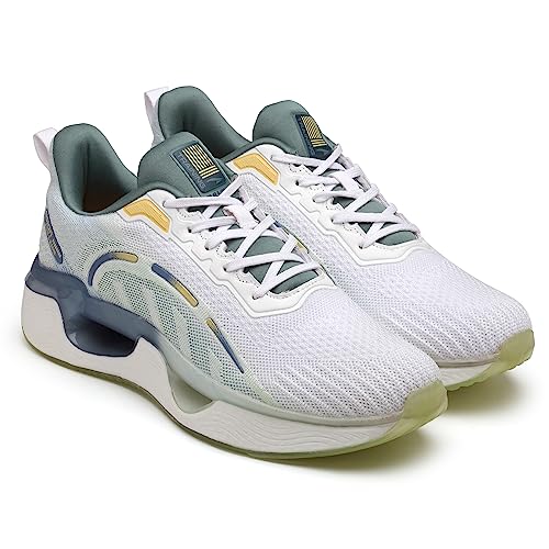 Image of ASIAN Men's TWINSPRING-02 Sports Running Shoes with Ultra Bounce,Twinspring Technology Lightweight TPU & TPR Sole with Memory Foam Insole Casual Sneaker Shoes for Men's
