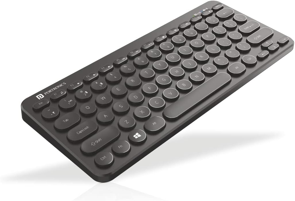 Amazon.in Buy Portronics Bubble Multimedia Wireless Keyboard 2.4 GHz