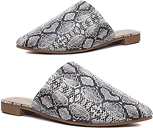 Charles Albert Women's Low Slip On Mule Comfortable Slides