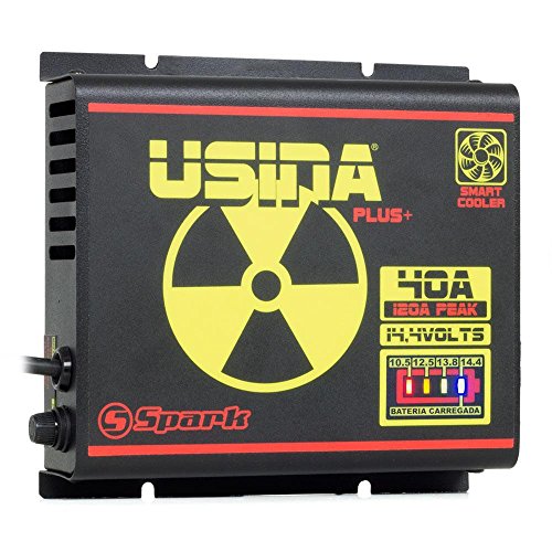 Fonte Automotiva Digital Spark Usina 30a - 14.4 V - Bivolt