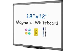 VIZ-PRO Kids Magnetic Whiteboard for Learning and Creativity
