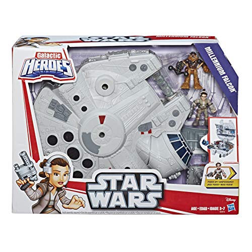 Super Hero Adventures Star Wars Millennium Falcon Preschool Figures & Playset