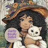 Curly & Coily Cuties: Witches Coloring Book