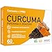 CURCUMA - Curcuma e Piperina, 60 compresse con estratto di curcuma, piperina e...