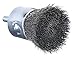 Crimped Wire End Wire Brush, Steel, 1/2"