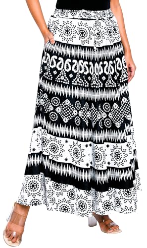 Image of Premium Cotton Skirt for Women with Pocket, Free Size