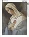 DIY 5D Diamond Painting by Number Kit, LPRTALK Full Drill Diamonds Painting Religion Virgin Mary Rhinestone Embroidery Cross Stitch Supply Arts Craft Canvas Wall Decor 12X16 inches
