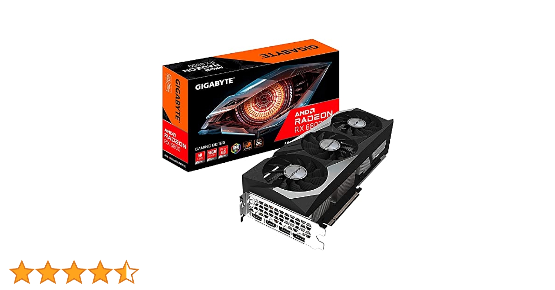 GIGABYTE AMD Radeon RX 6800 GAMING OC 16G Graphics Card