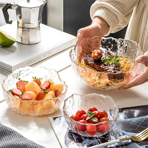 Set de 3 tazones de vidrio para ensalada miniatura 6