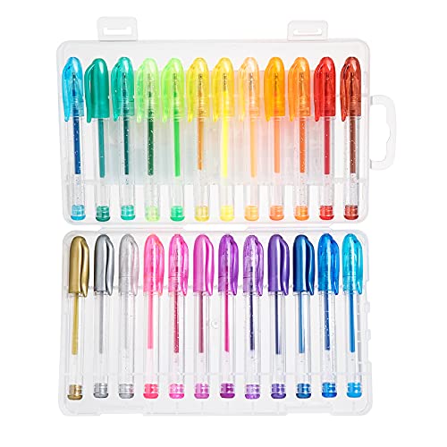 24 Pack Mini Glitter Gel Pen miniatura 2