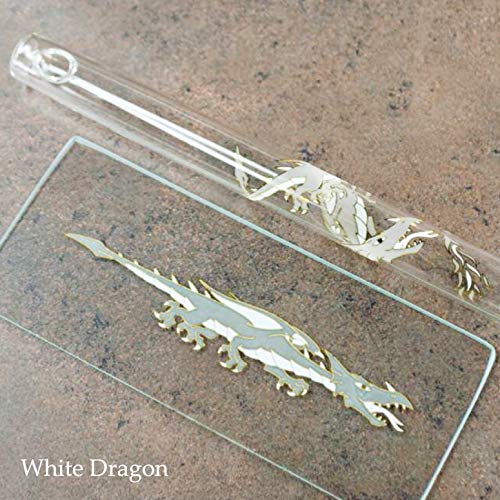 Hall Crystal Flute 11209 - Inline Glass Piccolo in C - White Dragon - Thumbnail 2