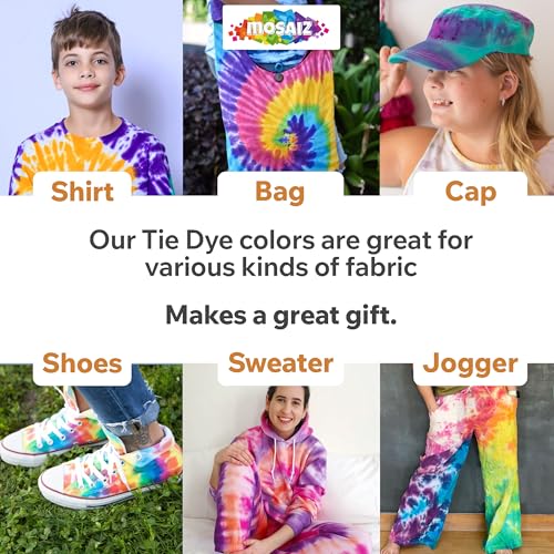 Mosaiz TD26 Tie Dye Kit, Tie Dye Party Kit thumb #2