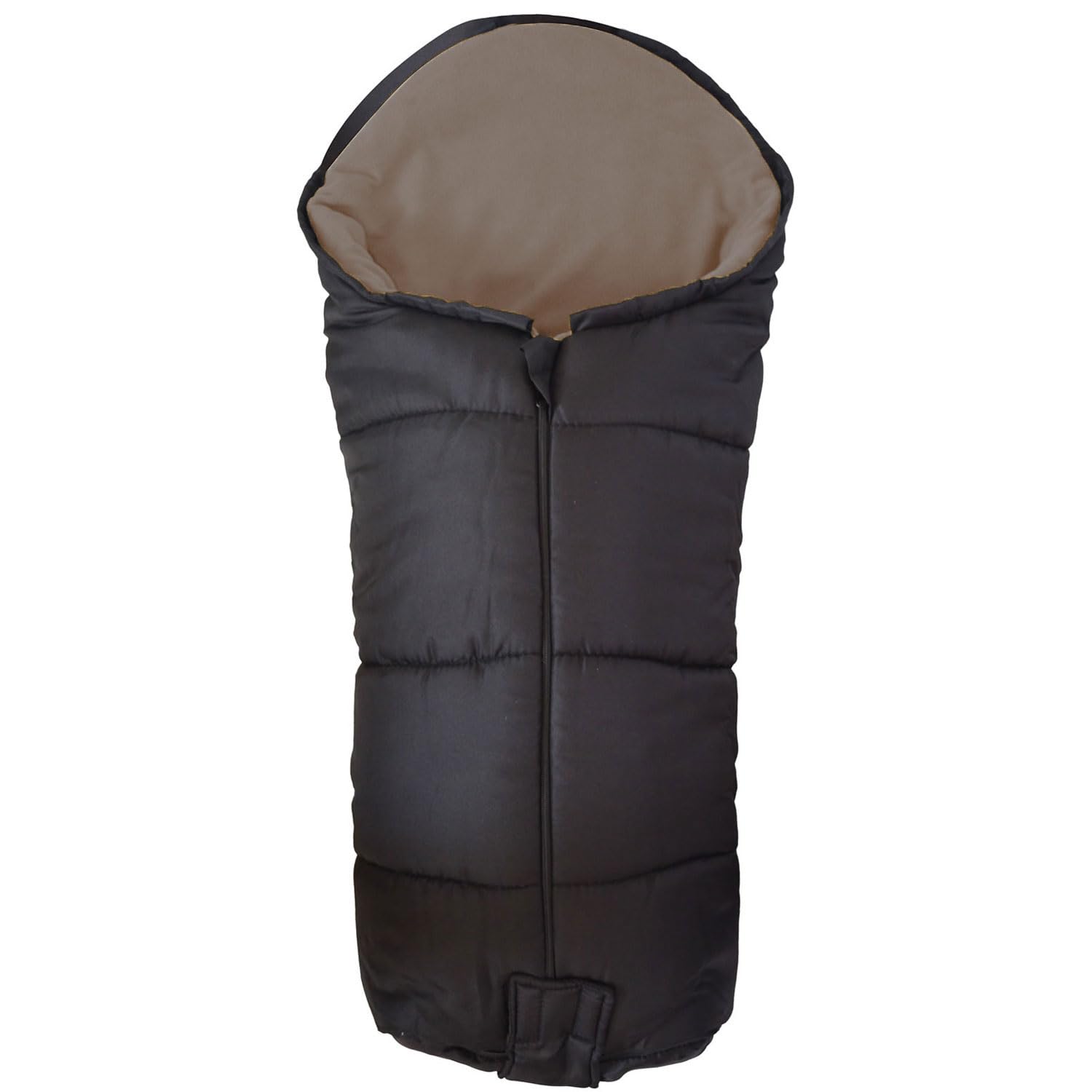For Your Little One Universal Footmuff – Deluxe Fleece Lined Cosy Toes, Snug Fit for All Pushchairs, Strollers, Prams & Buggies, Jogger | Compatible with Silvercross (Deluxe, Brown)