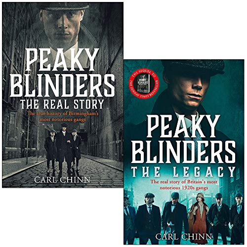Image of Peaky Blinders The Real Story & The Legacy By Carl Chinn 2 Books Collection Set