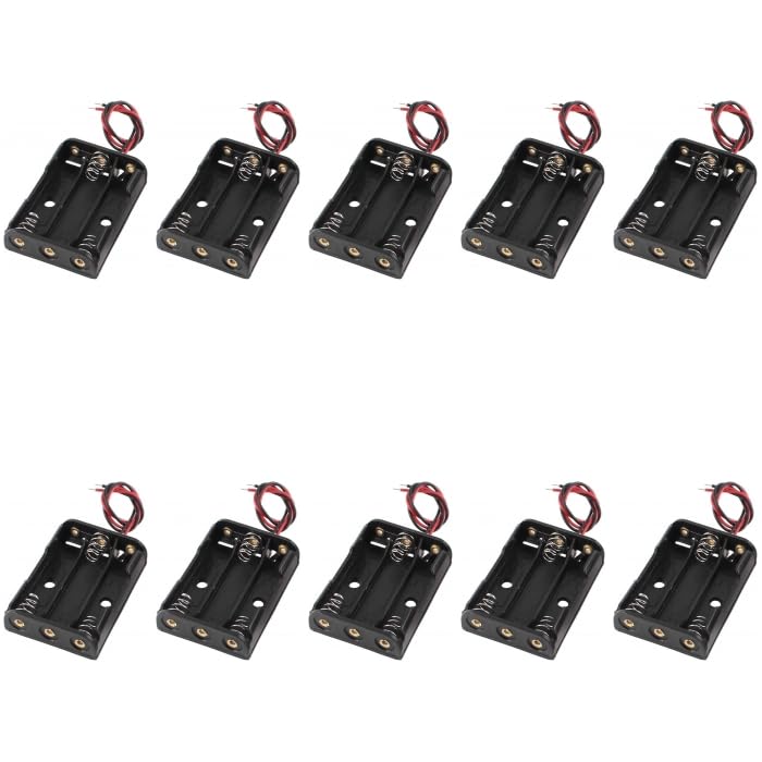 (10 pc) Flyrobo 3 x 1.5V AAA Battery Holder Without Cover-image-14