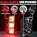 SHINEHOME Tail Lights Assembly for Chevy Silverado 1500 2500 3500 2500HD 3500HD 2007 2008 2009 2010 2011 2012 2013 2014 Rear Brake Turn Signal Left Driver Right Passenger Taillights, 2 Packs