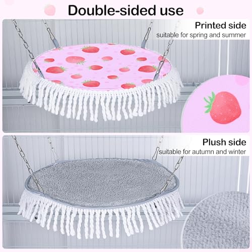 Bienbee Rede para furões, rede ajustável para pendurar porquinho-da-índia lavável para cama de furão