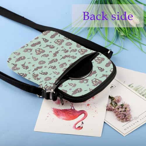 Otter Crossbody Bag Sea Otter Gift Otter Lover Gift Otter Animal Themed Purse Sling Bag Backpack4