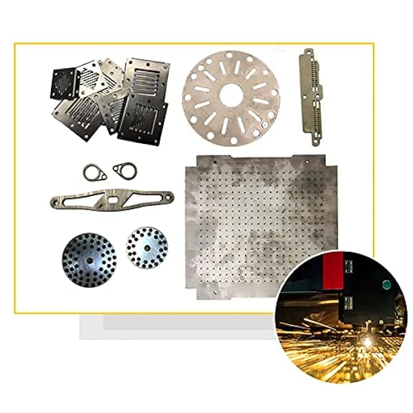 FaIruo Tc4Niumplaat Plaatlegemetalen Plaat Geschikt Voor Metaalbewerking 100X200 Mm Dikte 0,5-7 Mm, 100X200X1Mm/100X200X5Mm