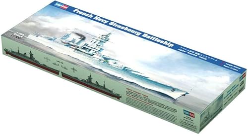 Miniatura 2 de Hobby Boss Naves modelo de acorazado de Estrasburgo de la Armada francesa