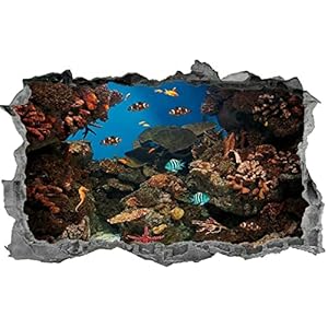 3D effect muurtattoo sticker doorbraak zelfklevende muurschildering muursticker stenen muur doorbraak muursticker tattoo…