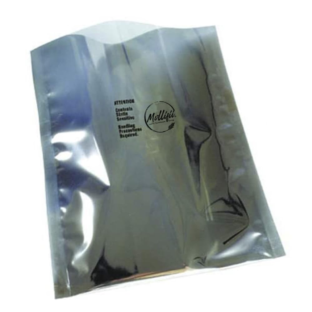 Metal-Out Static Shielding Bag, 8x12in, Mfr: 150812-A