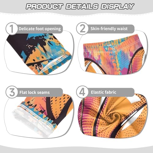 Toddler Girls Leggings Printed Yoga Pants Leggings Basketball Pop Art Design for Kids3