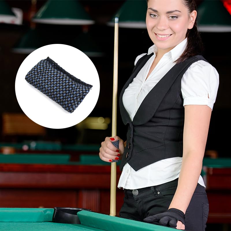 Image of Scott Edward 4pcs Pool Cue Cleaner Slicker Towel Burnisher Shaft Cloth Set (Purple)