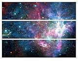Galaxy Edible Cake Border Strips-3 Strips