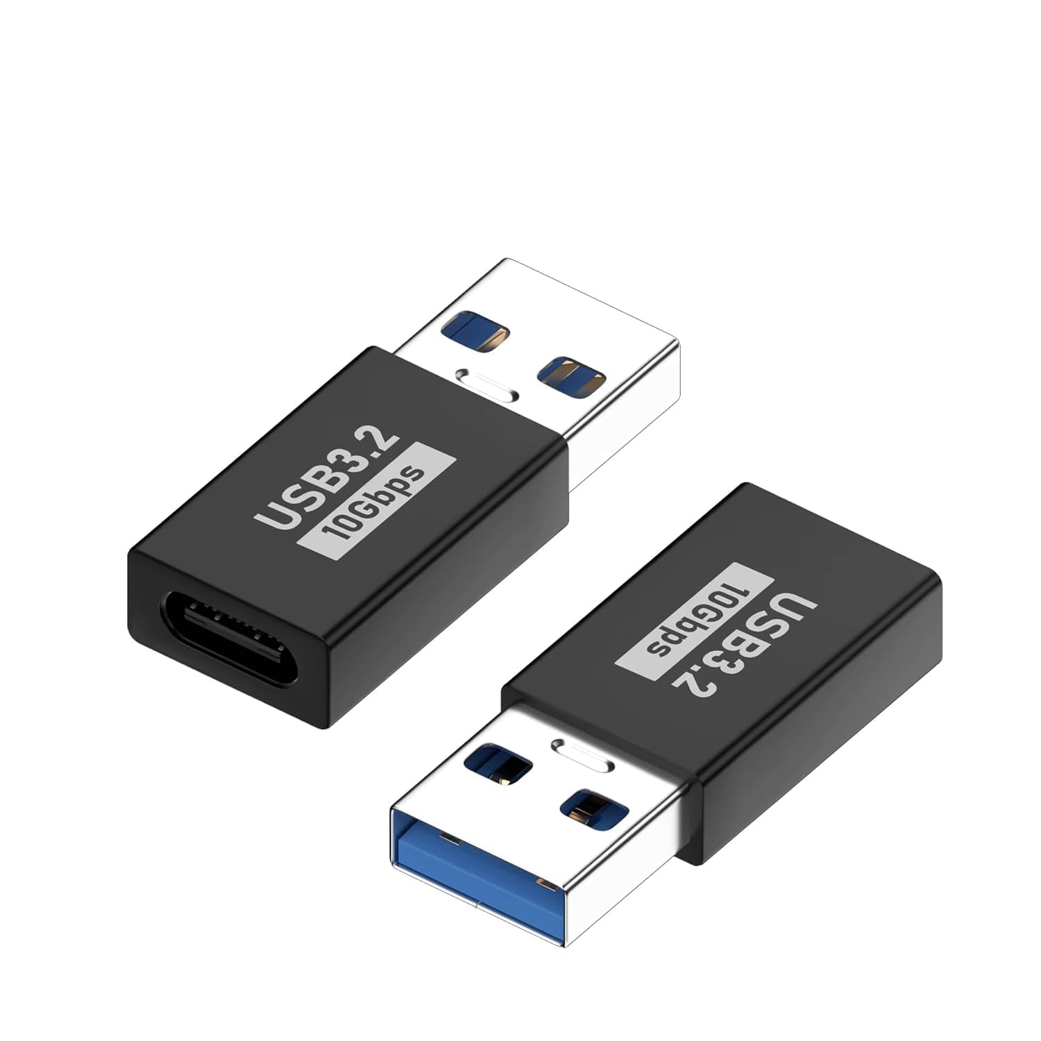 MICROWARE USB-C to USB 3.1 Adapter 10Gbps Female to USB A Male Adapter Cable, USB C to USB A Adapter Charger Soft Flat Short Compatible with iPhone, Samsung Galaxy, Mac-Book-image-8