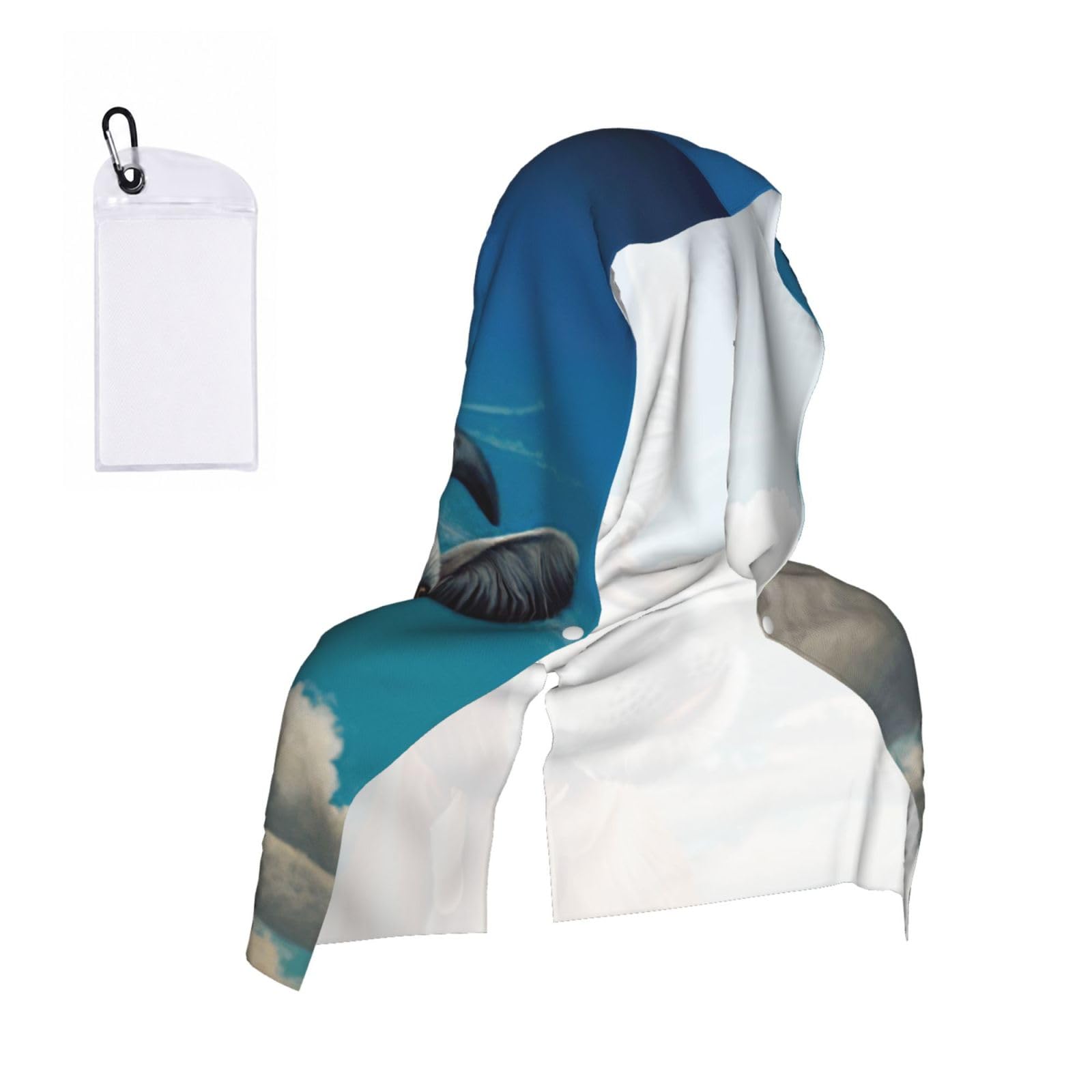 ZYJHYY Goat Print Unisex Swimming Towel Practical Camping Towel Skin-Friendly Cooling Towel For Workout Training
