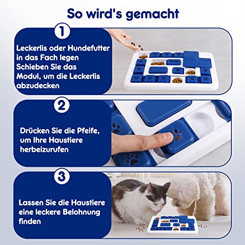 Skrtuan Hundespielzeug Intelligenz,Katzenspielzeug Intelligenz,Interaktives Hundespielzeug für Hunde,Erbrechen verhindern Intelligenzspielzeug für Hunde