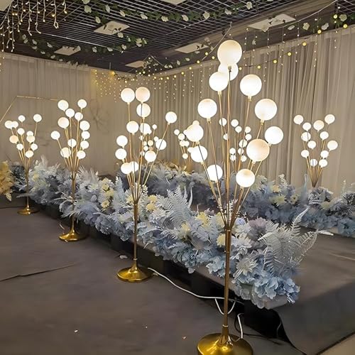 Image of XERGY Floor Standing lamp, Fruit Tree LED Floor Lamps for Living Room, Wedding Hall Decor, Bendroom Living Room Decor Standing Lamp 135 cm (Warm White)