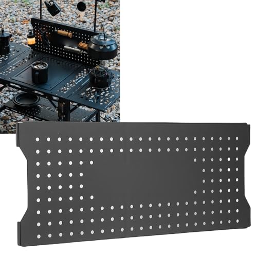 Panneau perforé de table de camping pliant, extension modulaire de table - 6