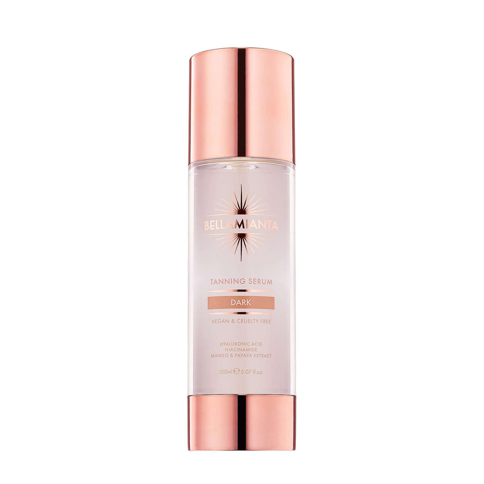 Bellamianta Self Tan Body Serum, Fake Tan, Streak-Free, Dark 150ml