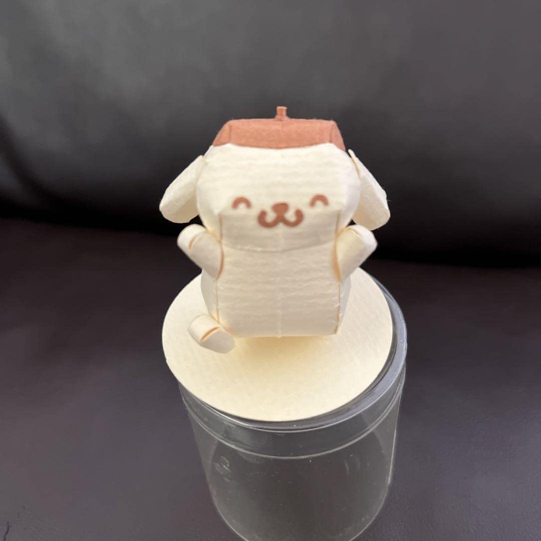 Amazon.co.jp: ポムポムプリン ペーパークラフト : おもちゃ
