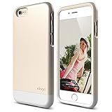 iPhone 6 Case, elago [Glide Limited-Edition][Champagne Gold / White] - [Mix and Match][Premium Armor][True Fit] – for iPhone 6 Only