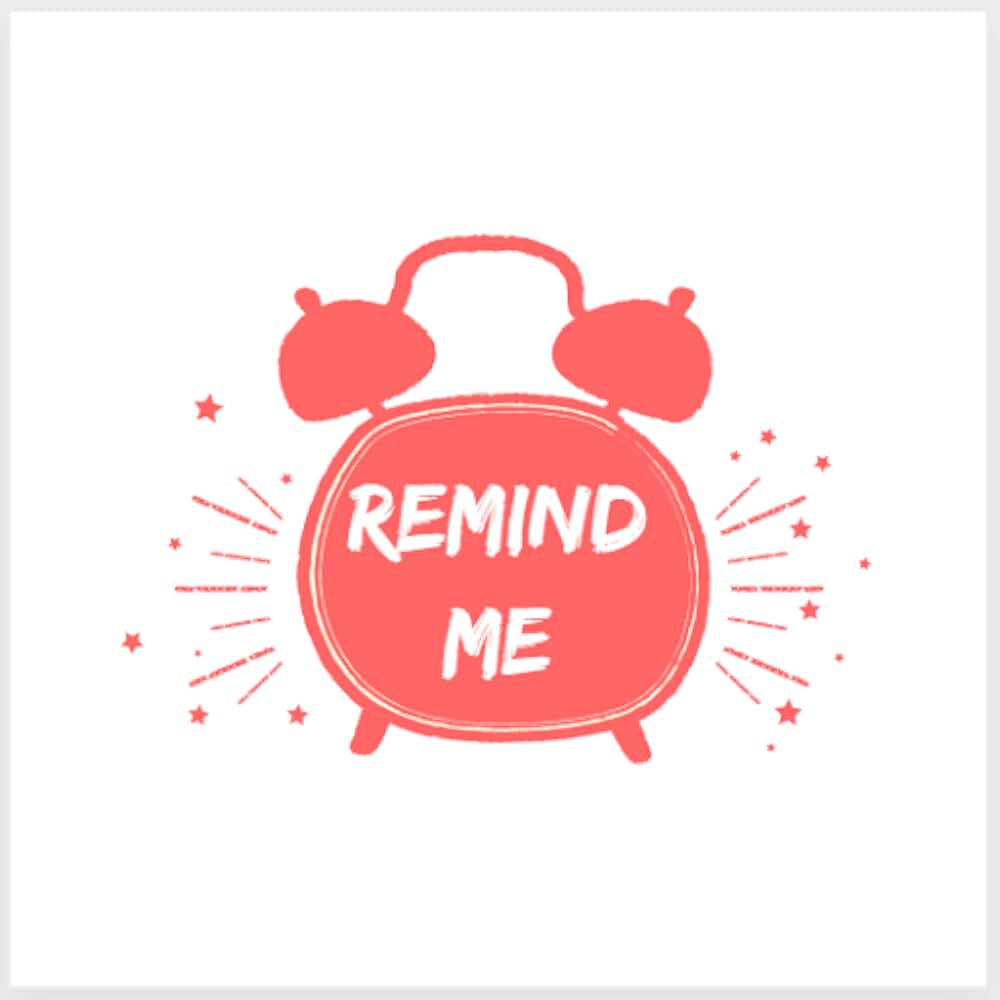 Remind others. Remind others